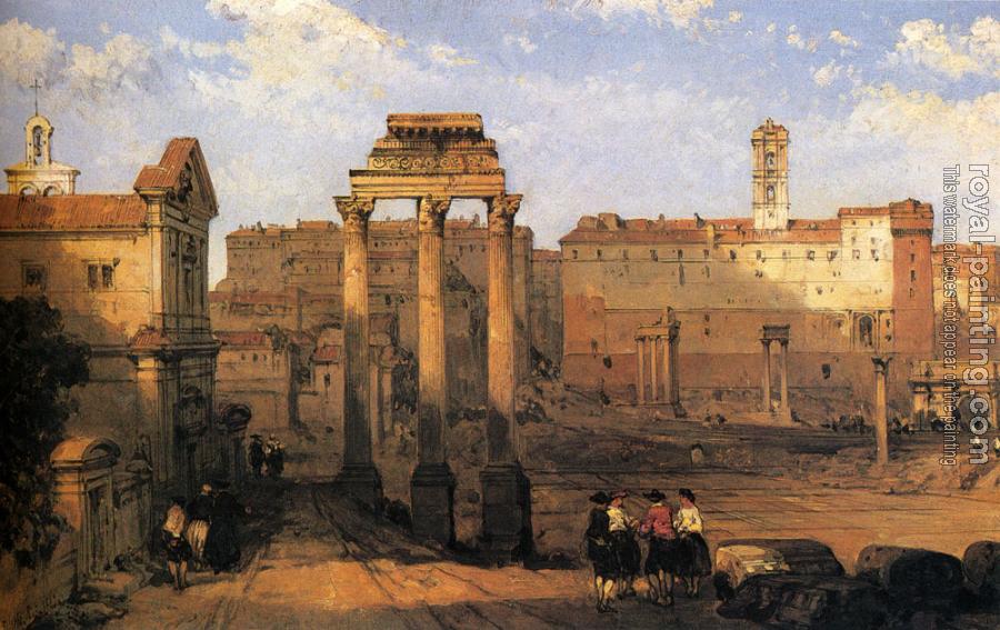 David Roberts : The Forum Rome